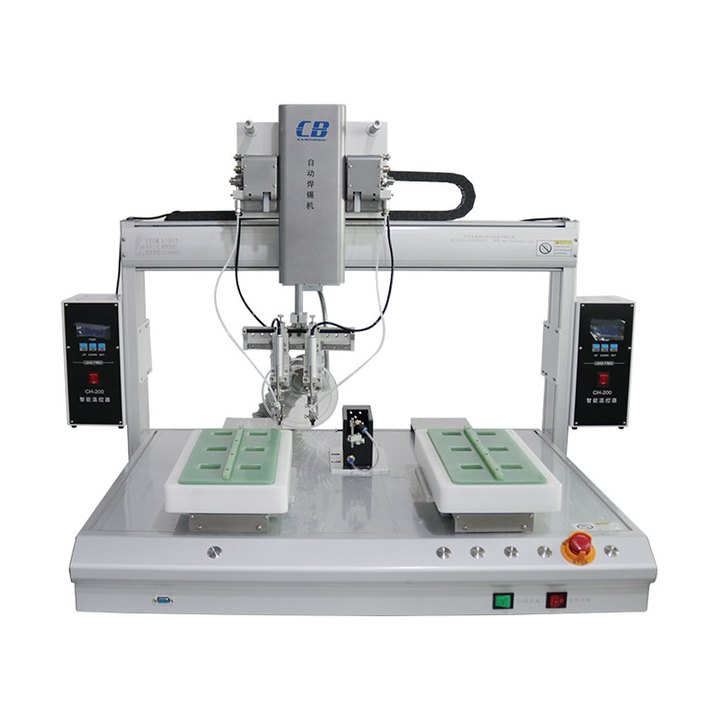 Single-Head Twin-Iron Soldering Machine